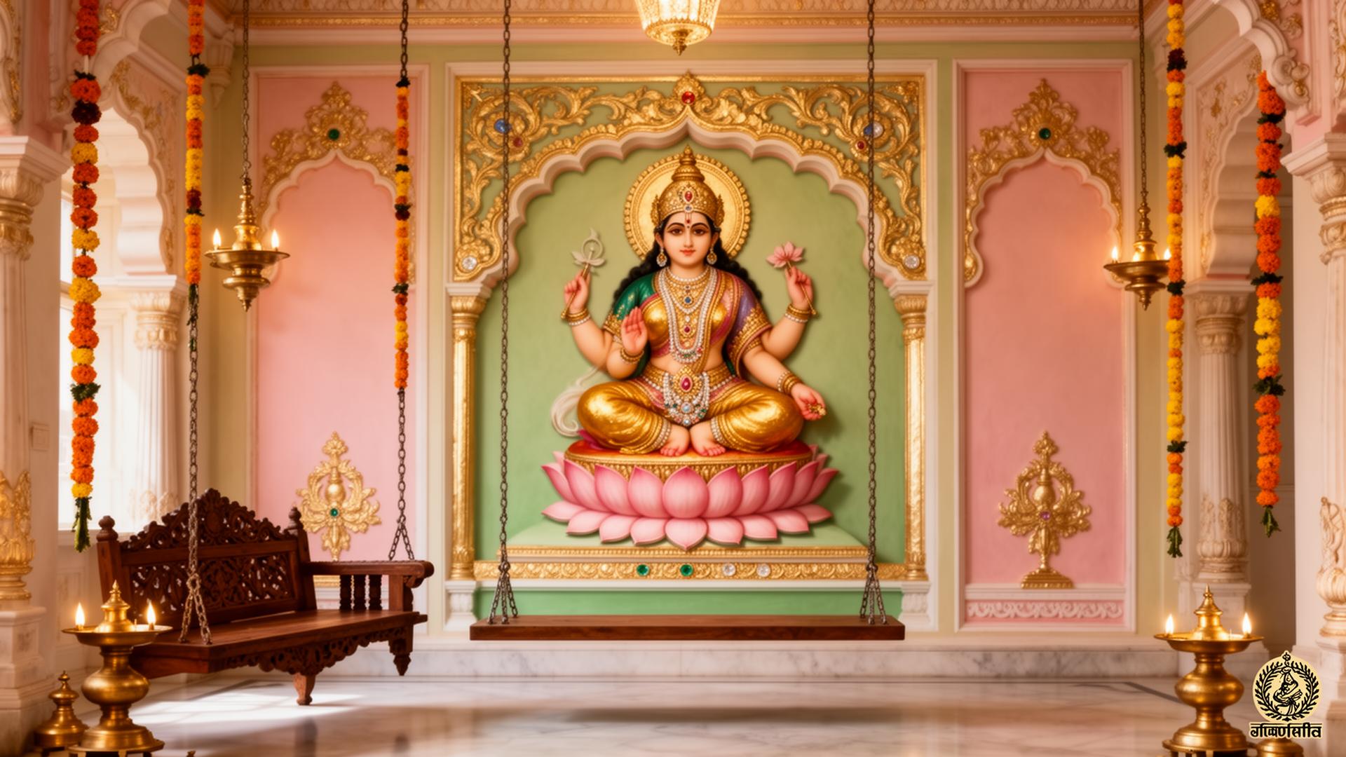 The Mysore Alcove, full wall installation in a private home